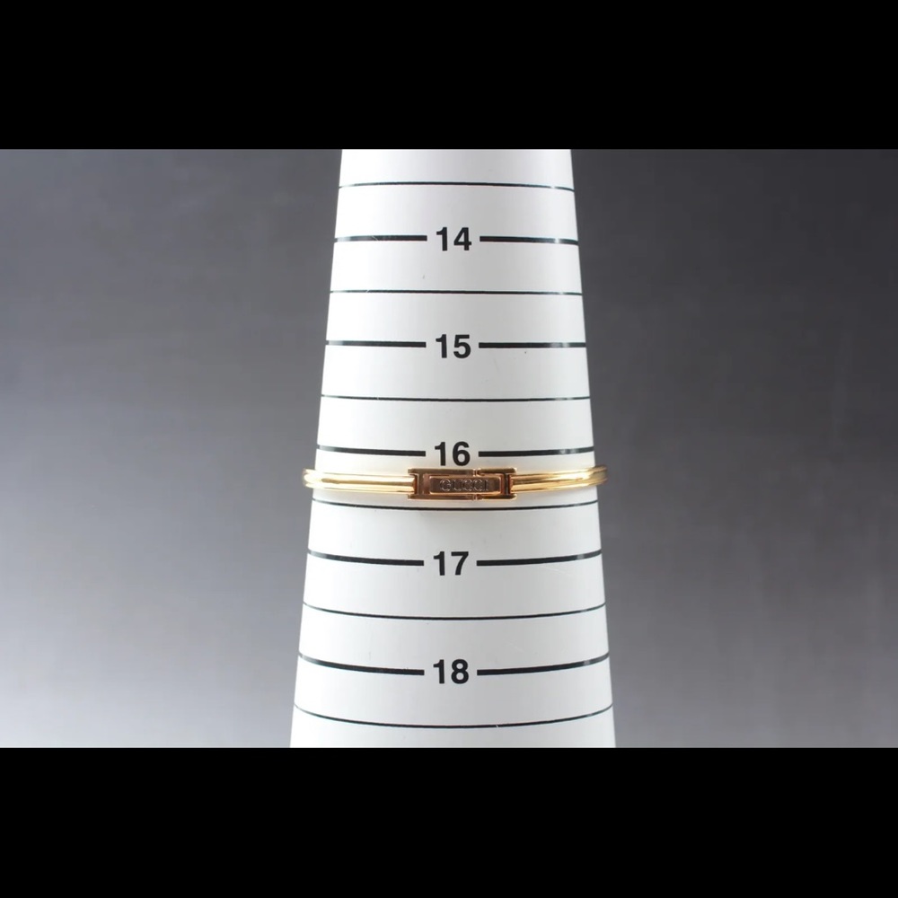 VINTAGE RARE 14k Gold! GUCCI! All the RAGE! Collectors Watch Bracelet - Picture 5 of 10